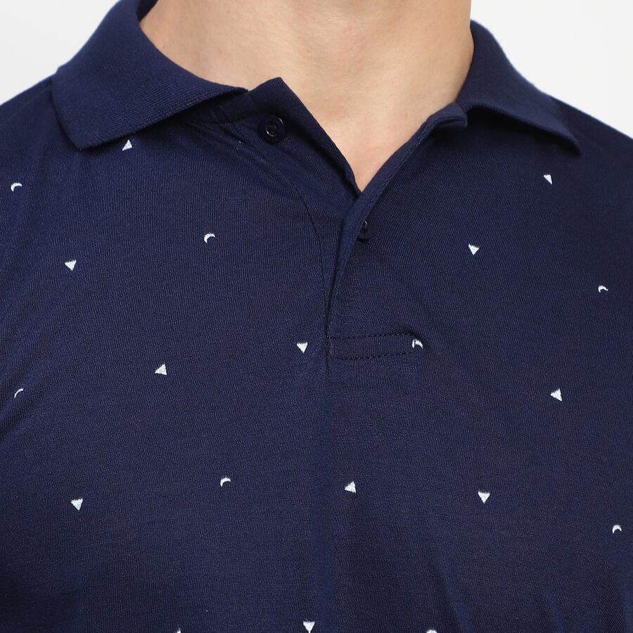 Men's T-Shirt, Navy Blue, large image number null